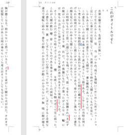 📖 Word 小説テンプレート：小説執筆に最適な設定