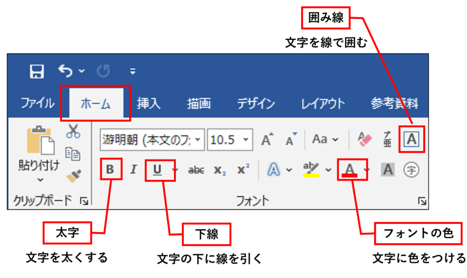 🖋️ Word 文字にふちどりをつける方法！目立たせたい文字を強調